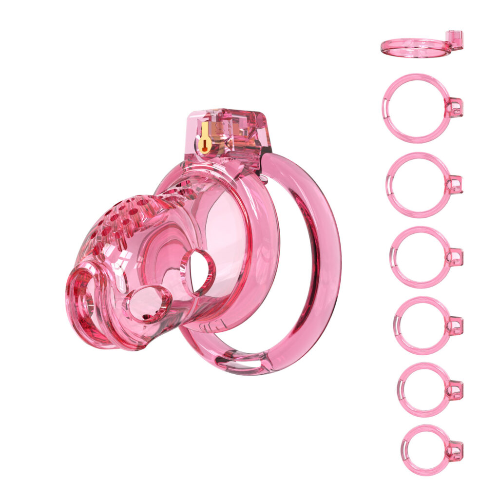 pain and discomfort from a poorly fitted male chastity cage