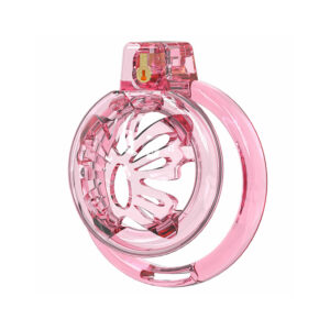 Ergonomic silicone Cobra chastity cage for long-term wear; Steelheart stainless steel chastity device.