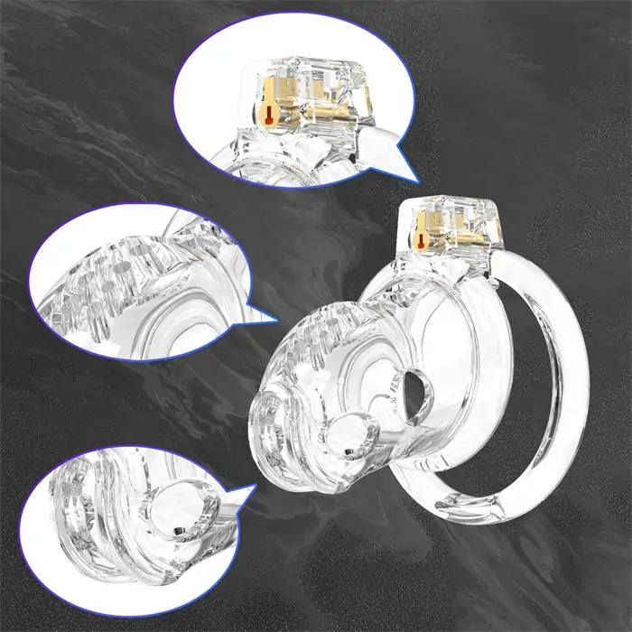 Transparent Cobra Cage detail showing ventilation and lightweight design