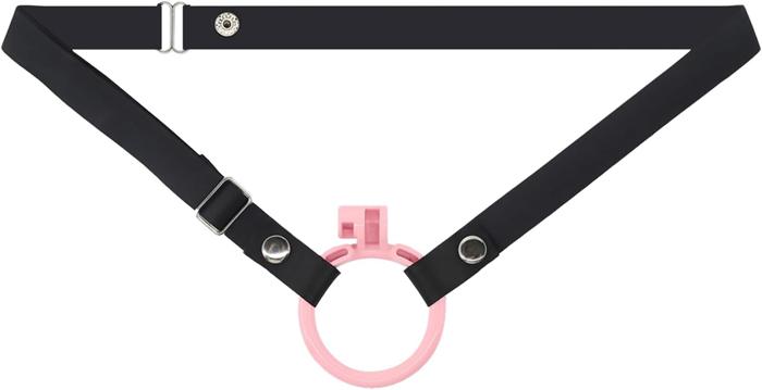 Black female chastity belt for discreet online buying