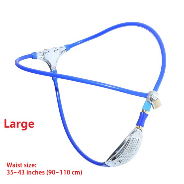 female chastity belt large size waist guide