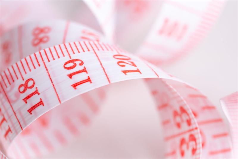 Flexible measuring tape for chastity cage measurement guide