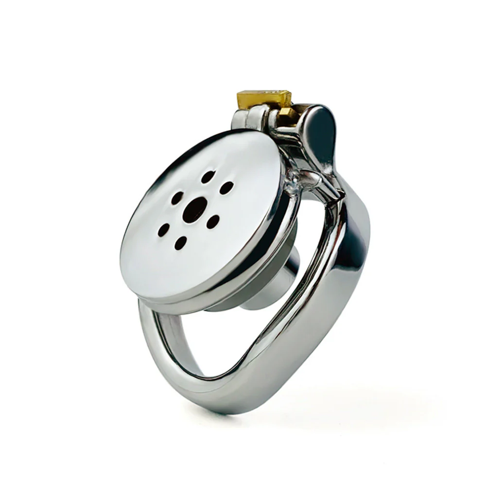 Micro inverted chastity cage for discreet wear