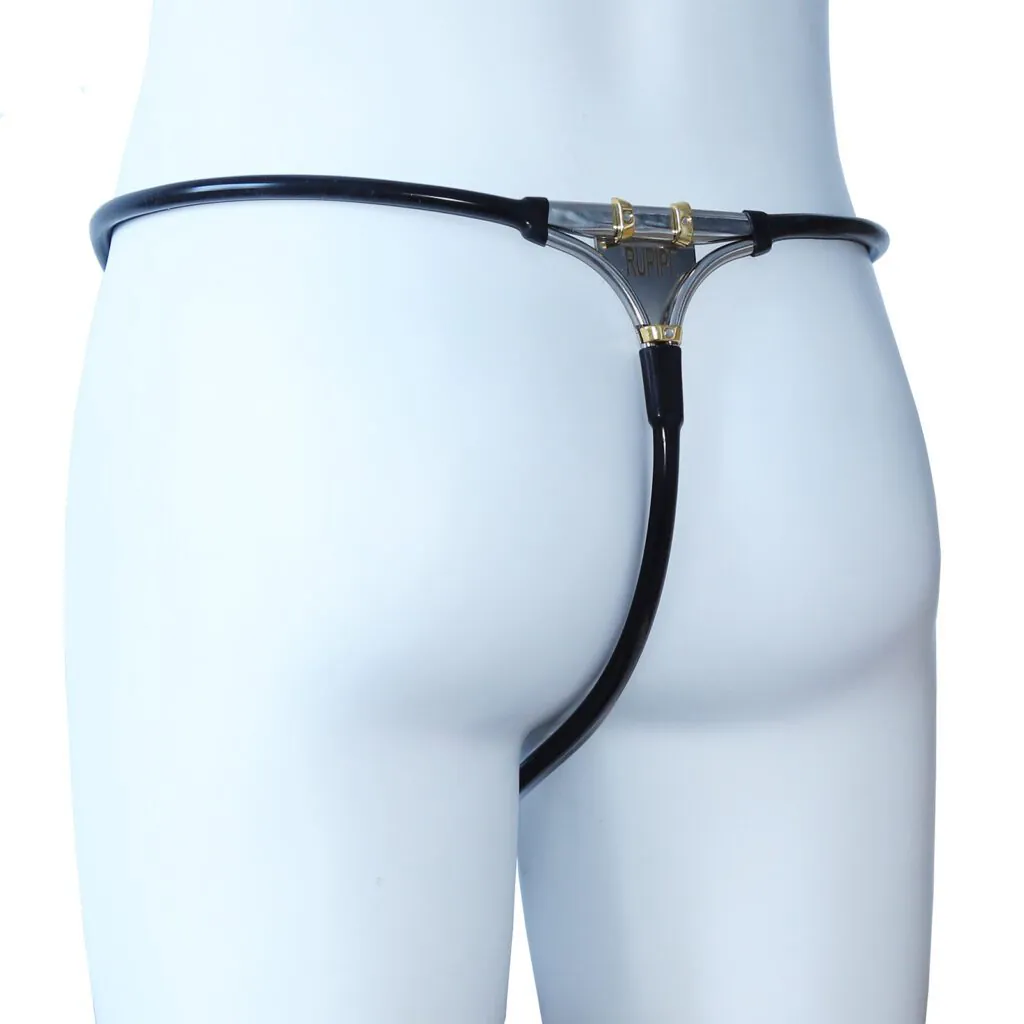 Black Male Chastity Belt